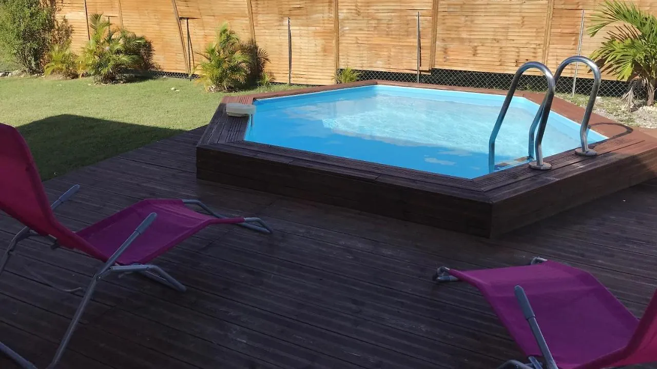 Villa Enchanteresse Au Moule Avec Piscine Privee Le Moule 0*,